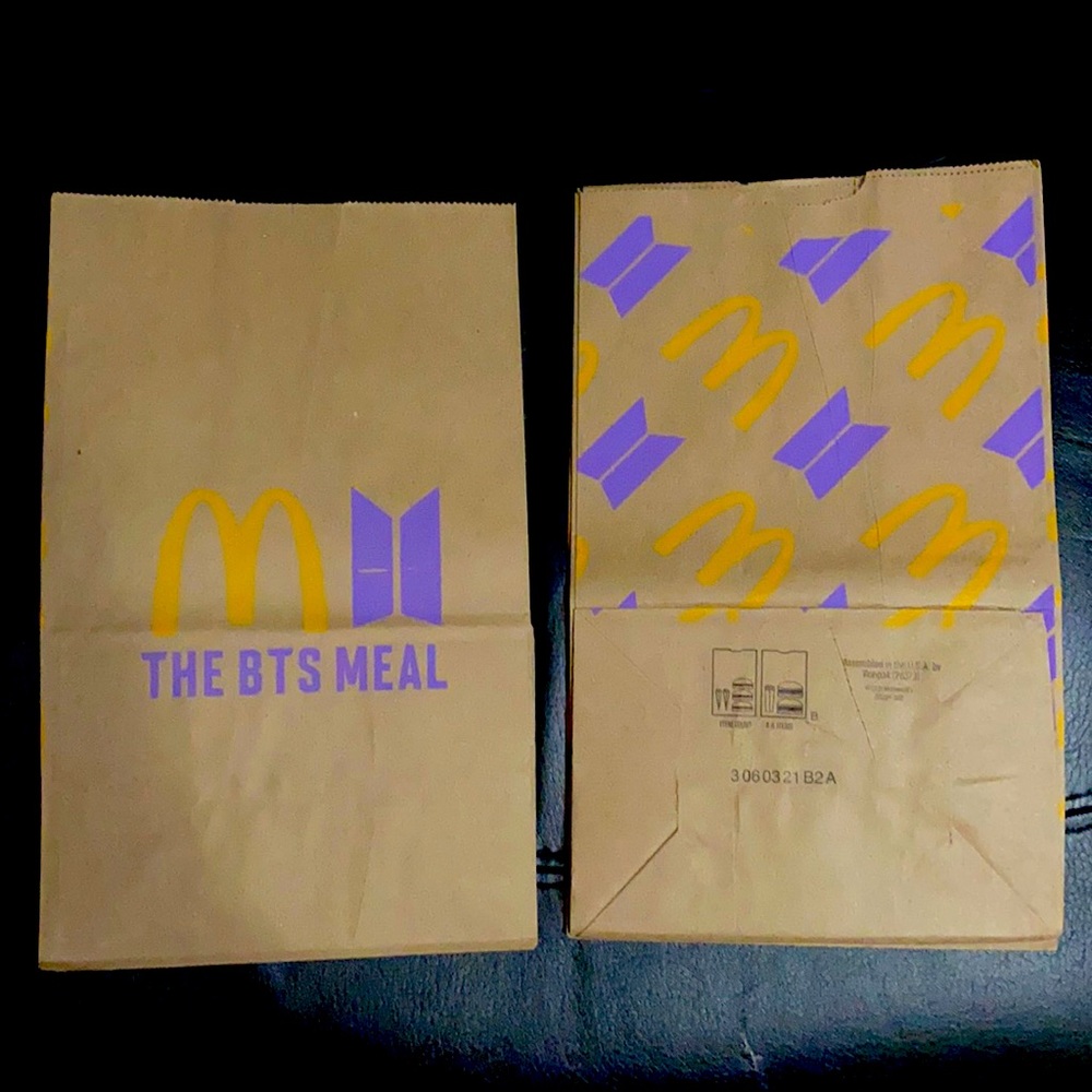 Brand new McDonald’s X BTS New Bags Set of (2)